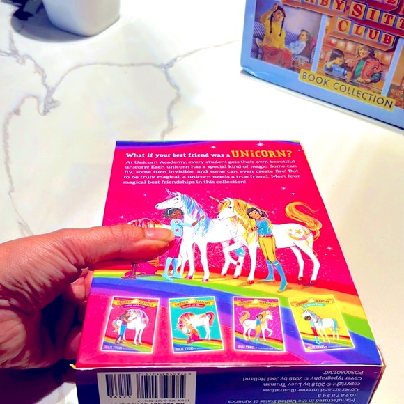 Unicorn Academy: Rainbow of Adventure Boxed Set (Books 1-4) By Julie Sykes. - Picture 10 of 11